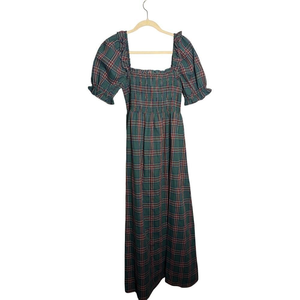 Few Moda x Carly A. Riordan Matilda Plaid Maxi Dress Sz. S - Picture 7 of 9